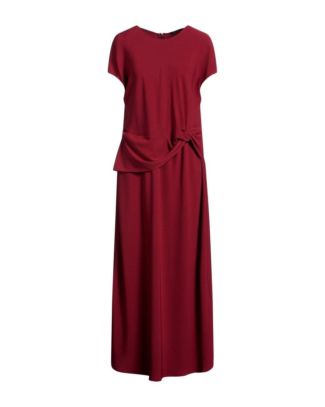 Luisa Cerano Red Maxi Dress Polyester, Elastane