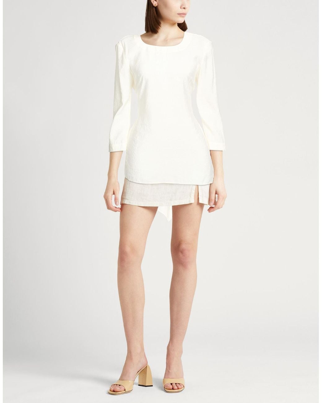 Gentry Portofino White Ivory Top Modal, Polyester