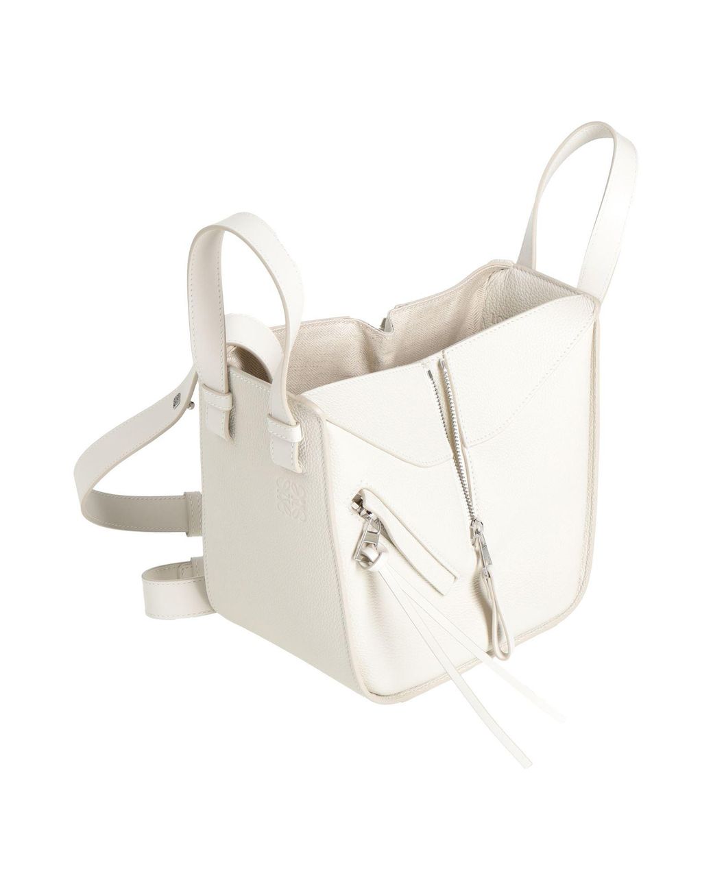 Loewe White Handbag Leather