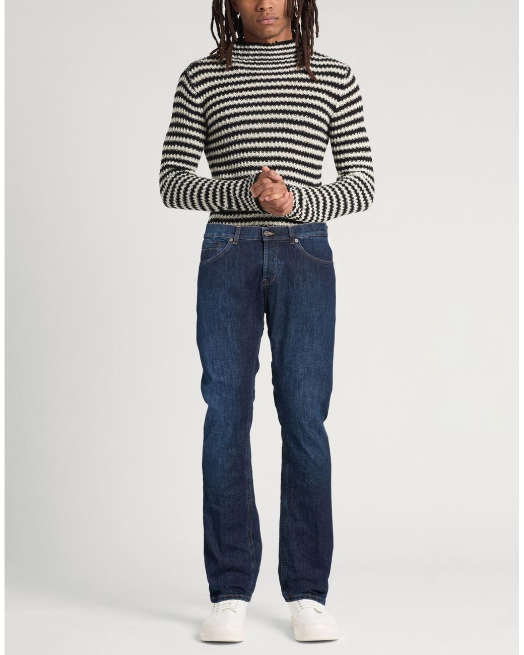 Dondup Blue Jeans Cotton, Elastane for men