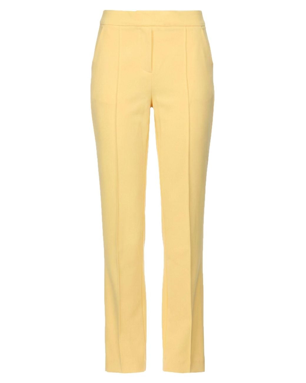 La Petite Robe Di Chiara Boni Yellow Trouser