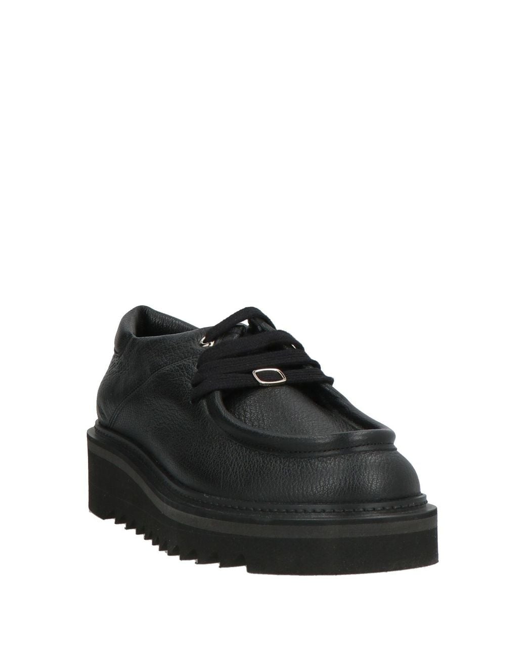 Ferragamo Black Schnürschuh