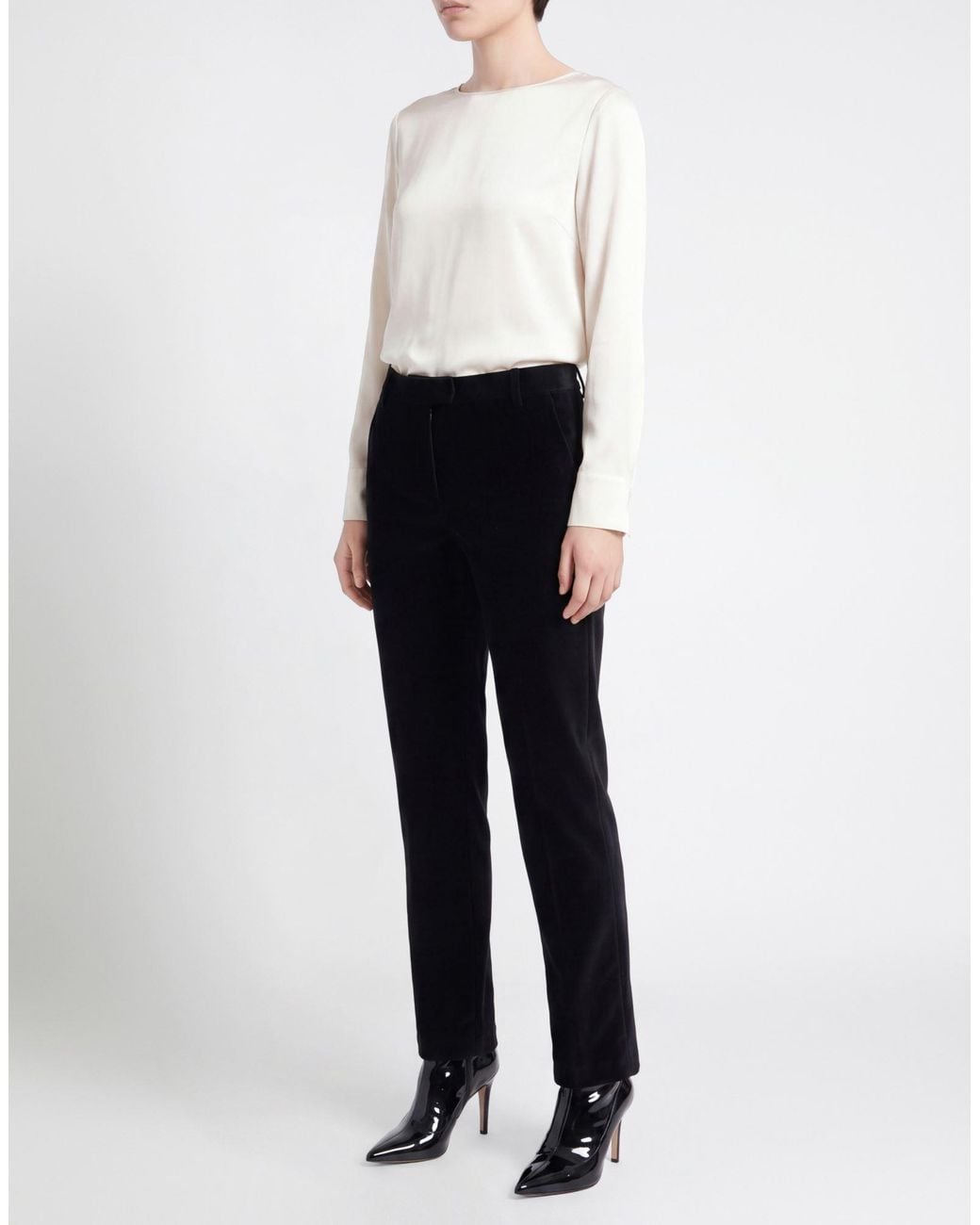 .., merci italia Black Pants Cotton
