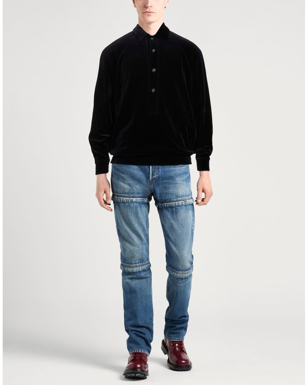 Giorgio Armani Black Polo Shirt for men