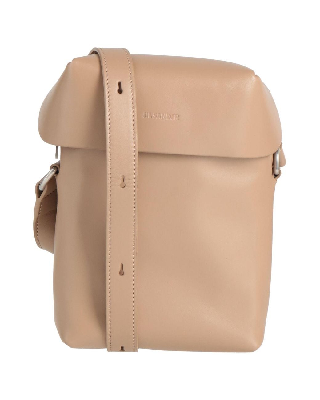 Jil Sander Natural Cross-Body Bag