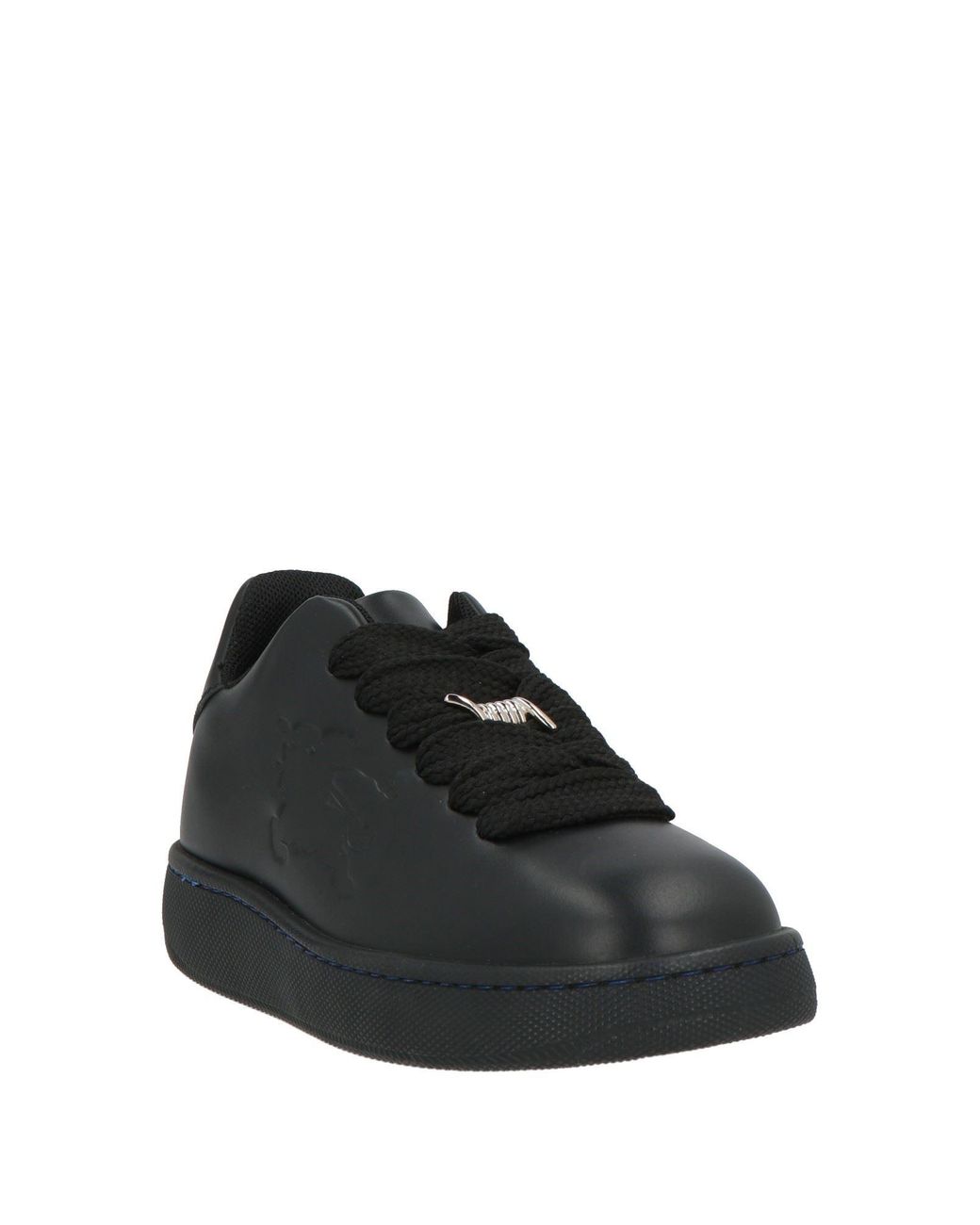 Burberry Black Sneakers Leather