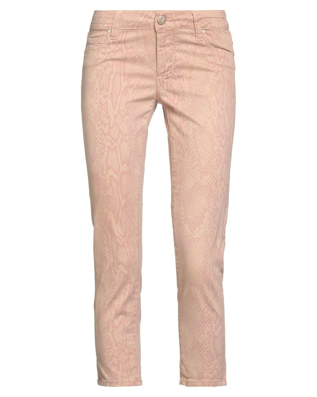 Jacob Cohen Natural Blush Pants Cotton, Elastane
