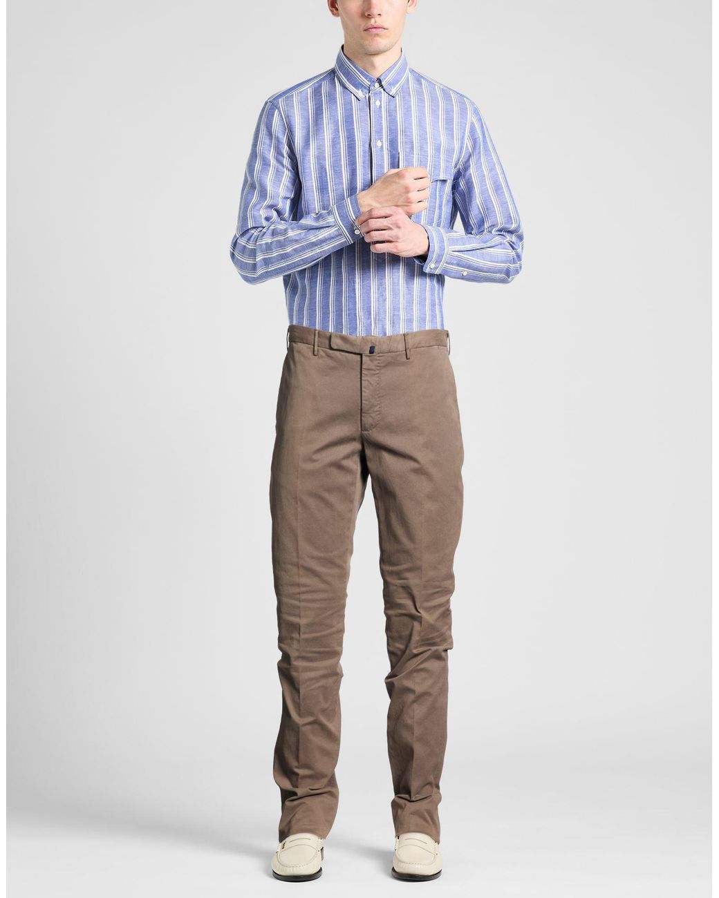 Incotex Gray Trouser for men