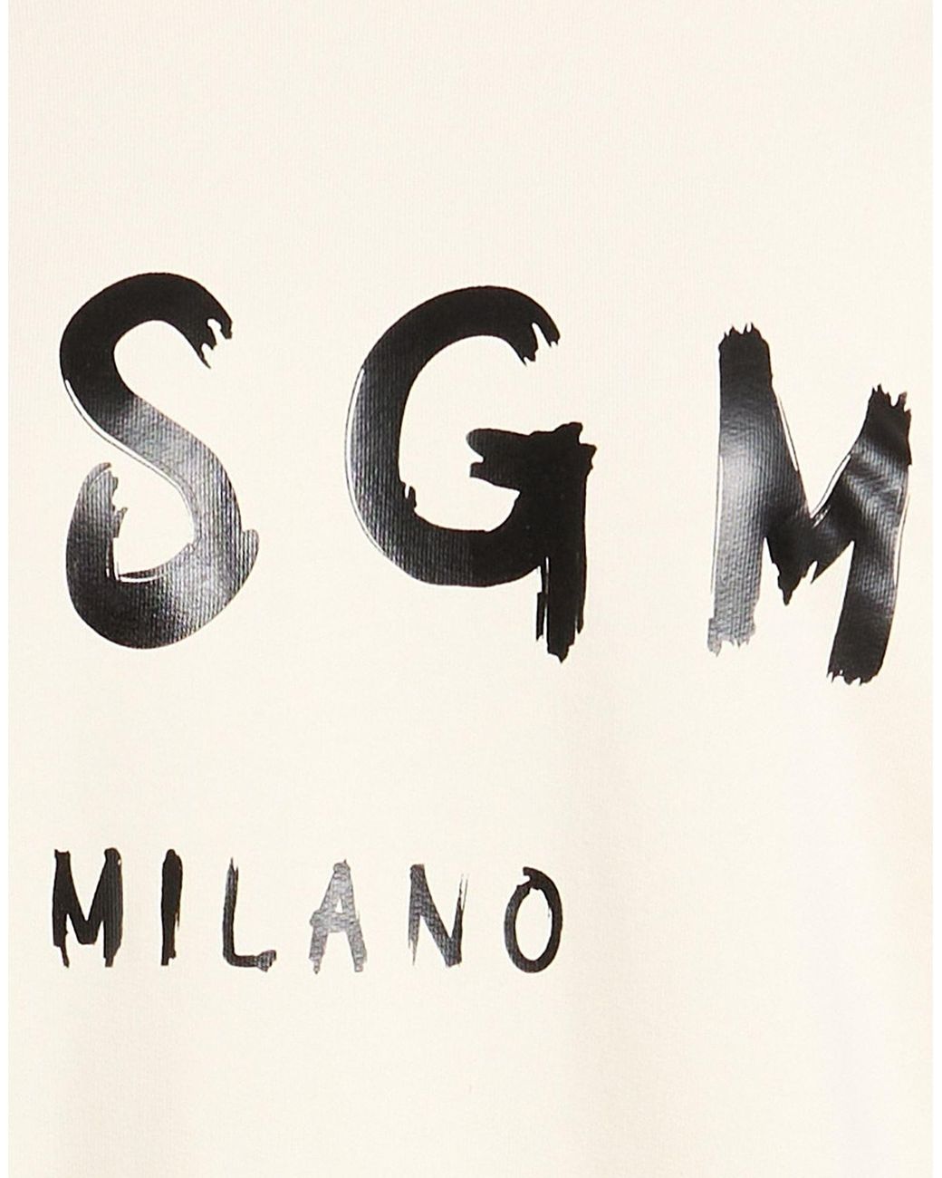 MSGM White Mini Dress Cotton