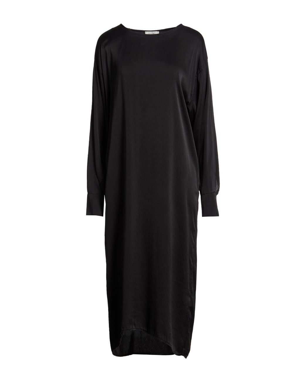 Crossley Black Midi Dress Silk, Elastane
