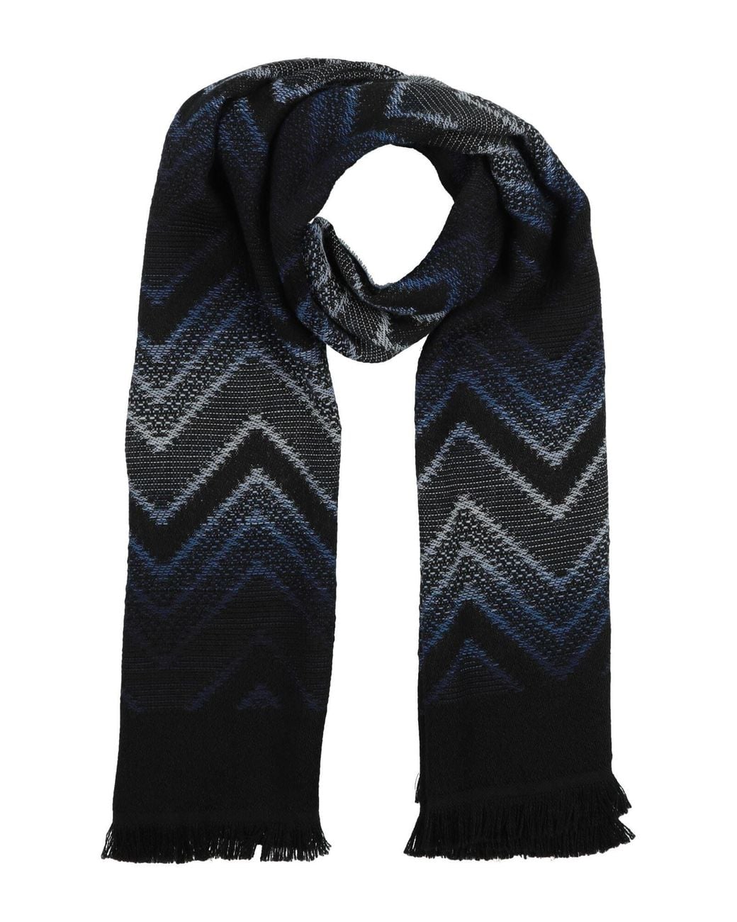 Missoni Black Midnight Scarf Wool, Acrylic for men