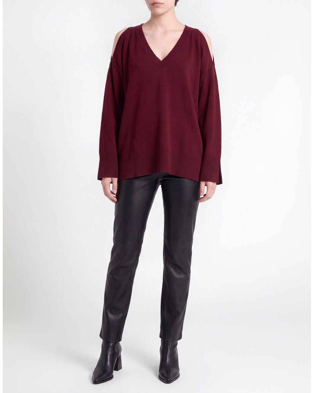Pullover Akep de color Red