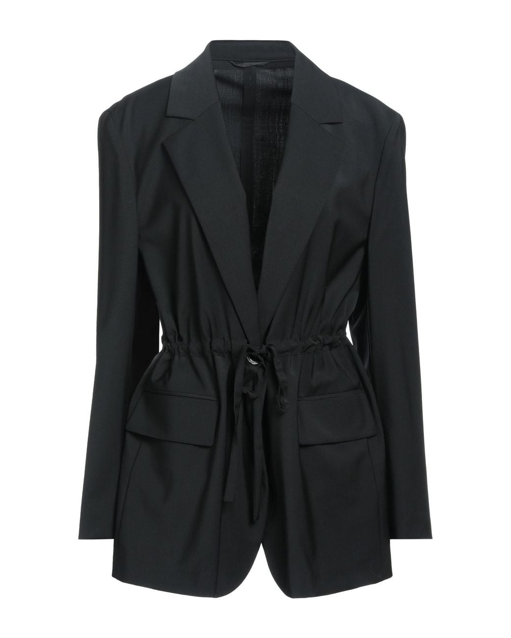 SEVENTY VENEZIA Black Blazer Virgin Wool, Elastane