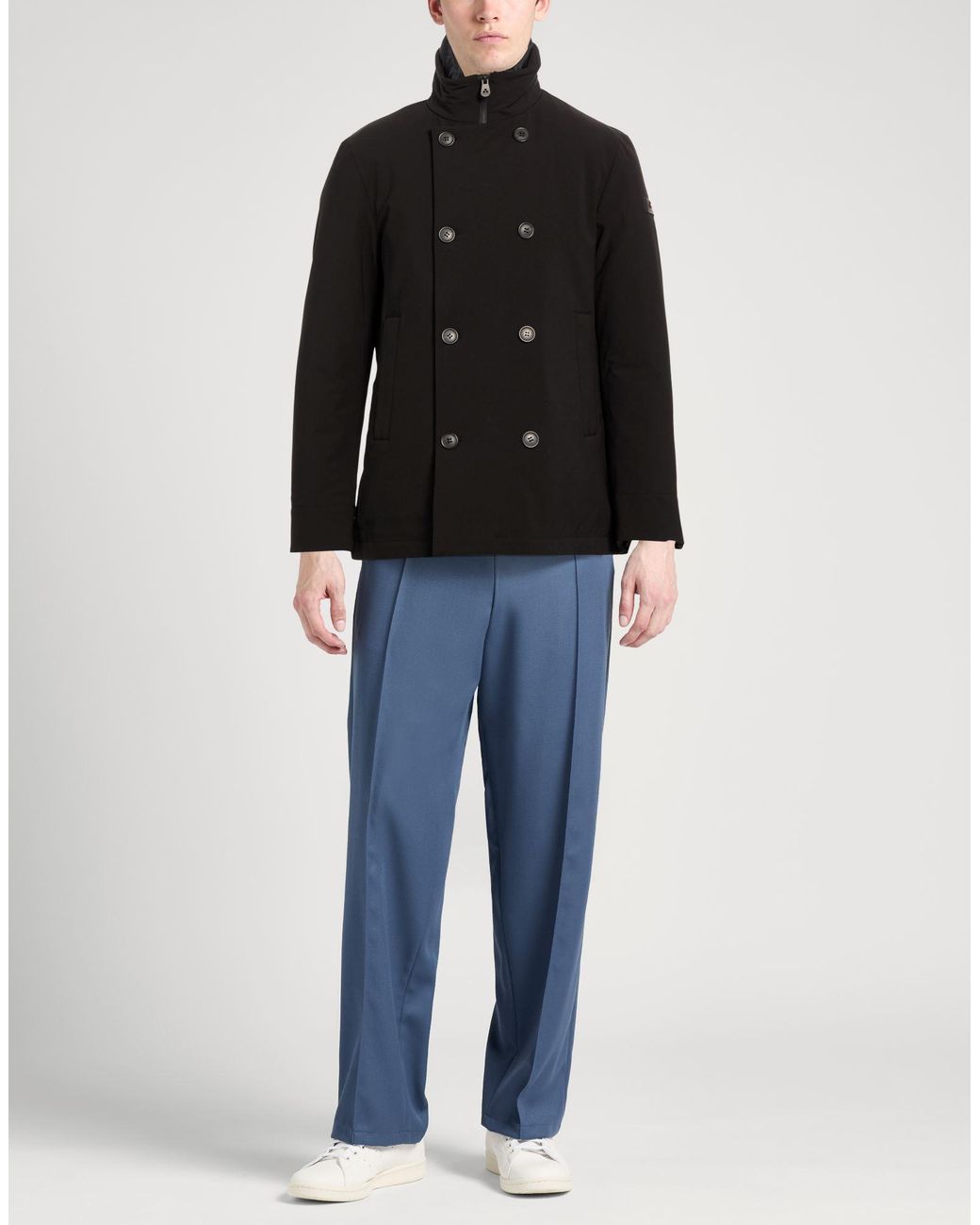 Peuterey Black Coat for men