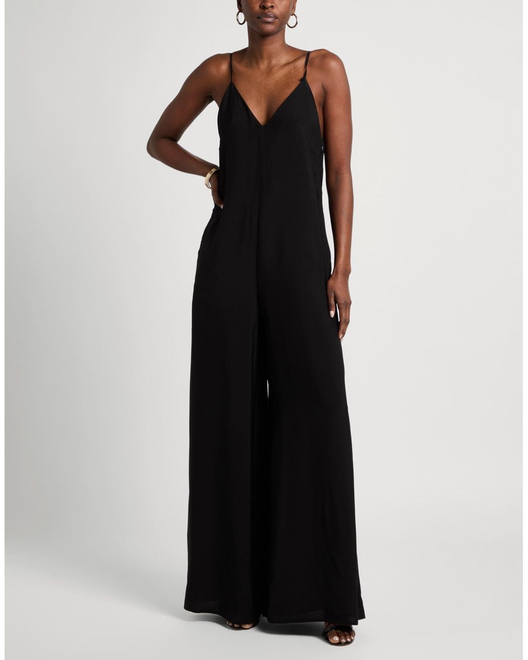Dondup Black Jumpsuit Viscose