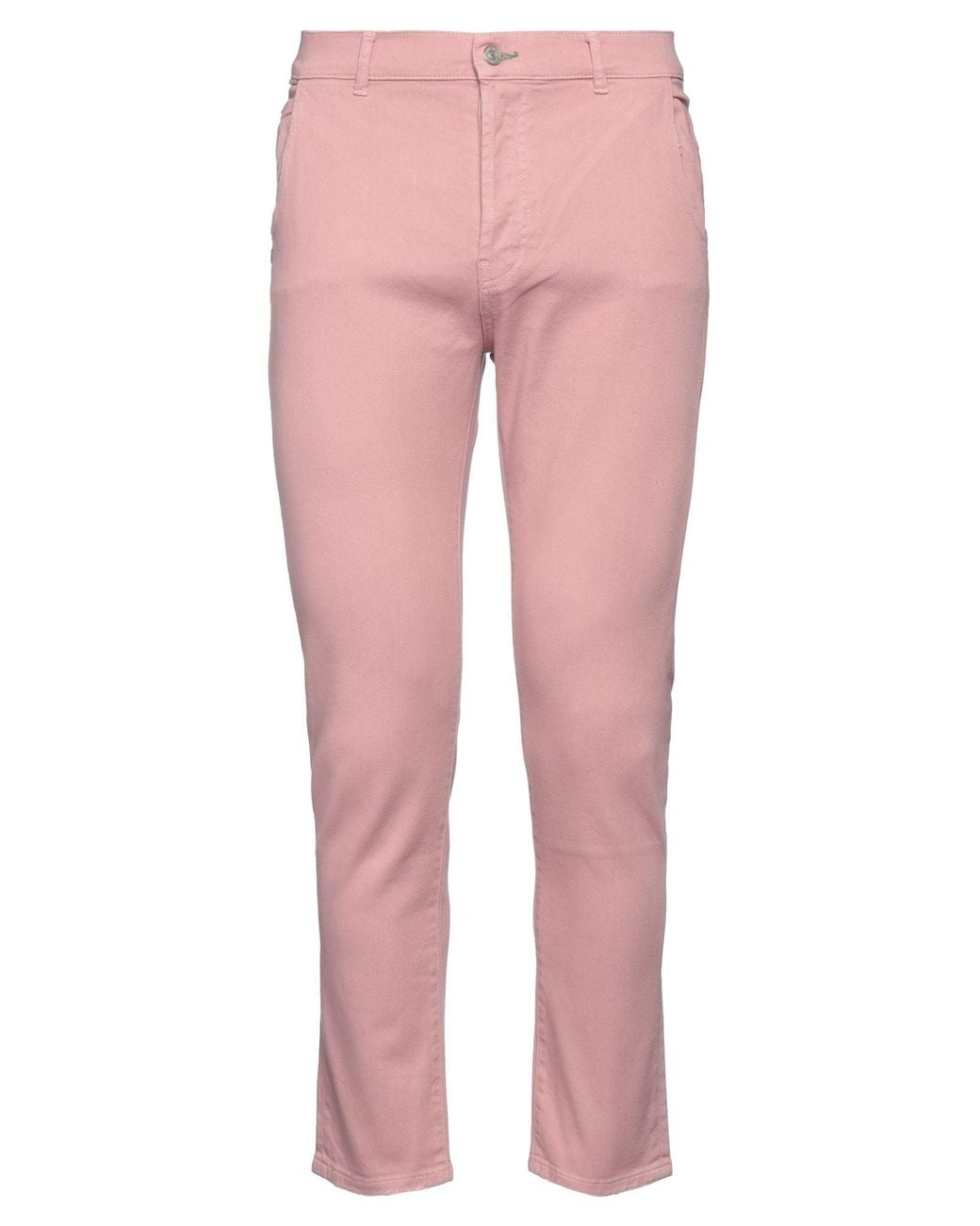 Daniele Alessandrini Pink Pants for men