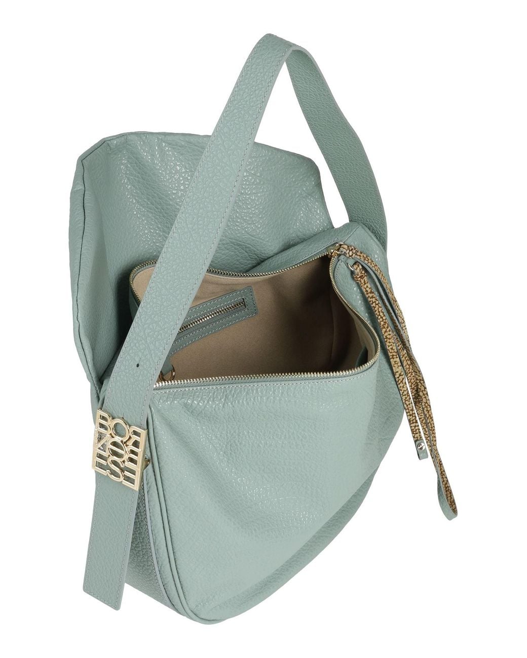 Borbonese Blue Shoulder Bag