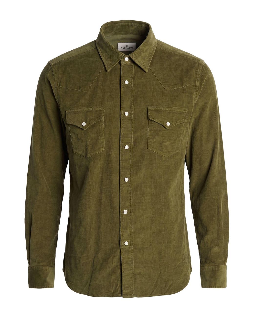 Alessandro Gherardi Green Military Shirt Cotton for men