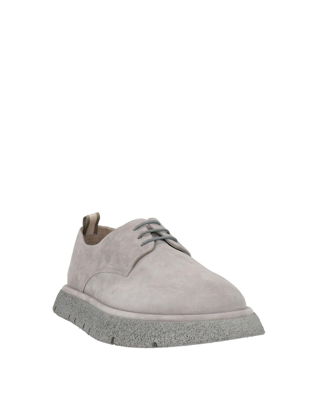 Officine Creative Gray Light Lace-Up Shoes Leather for men