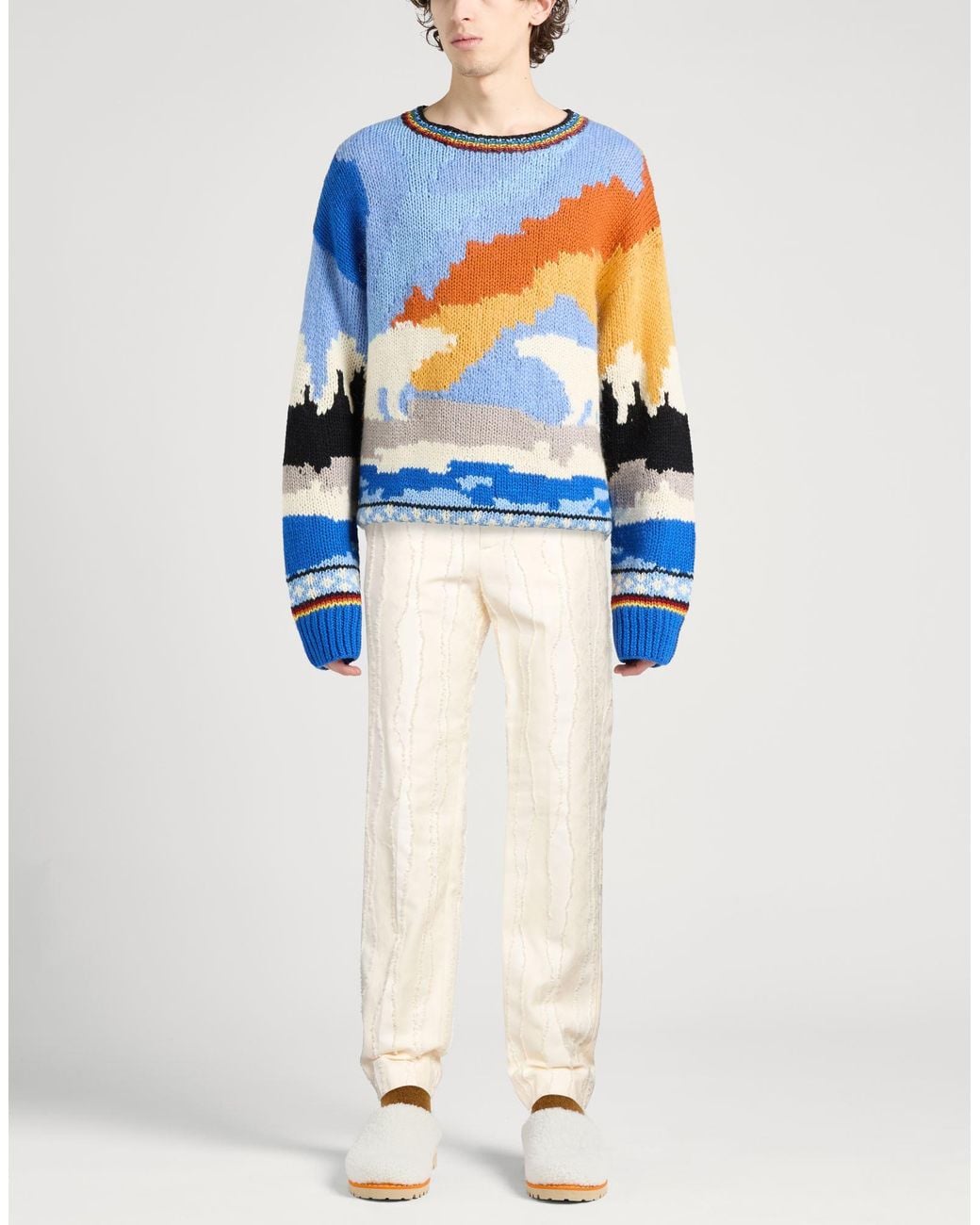 Pantalon MSGM pour homme en coloris White