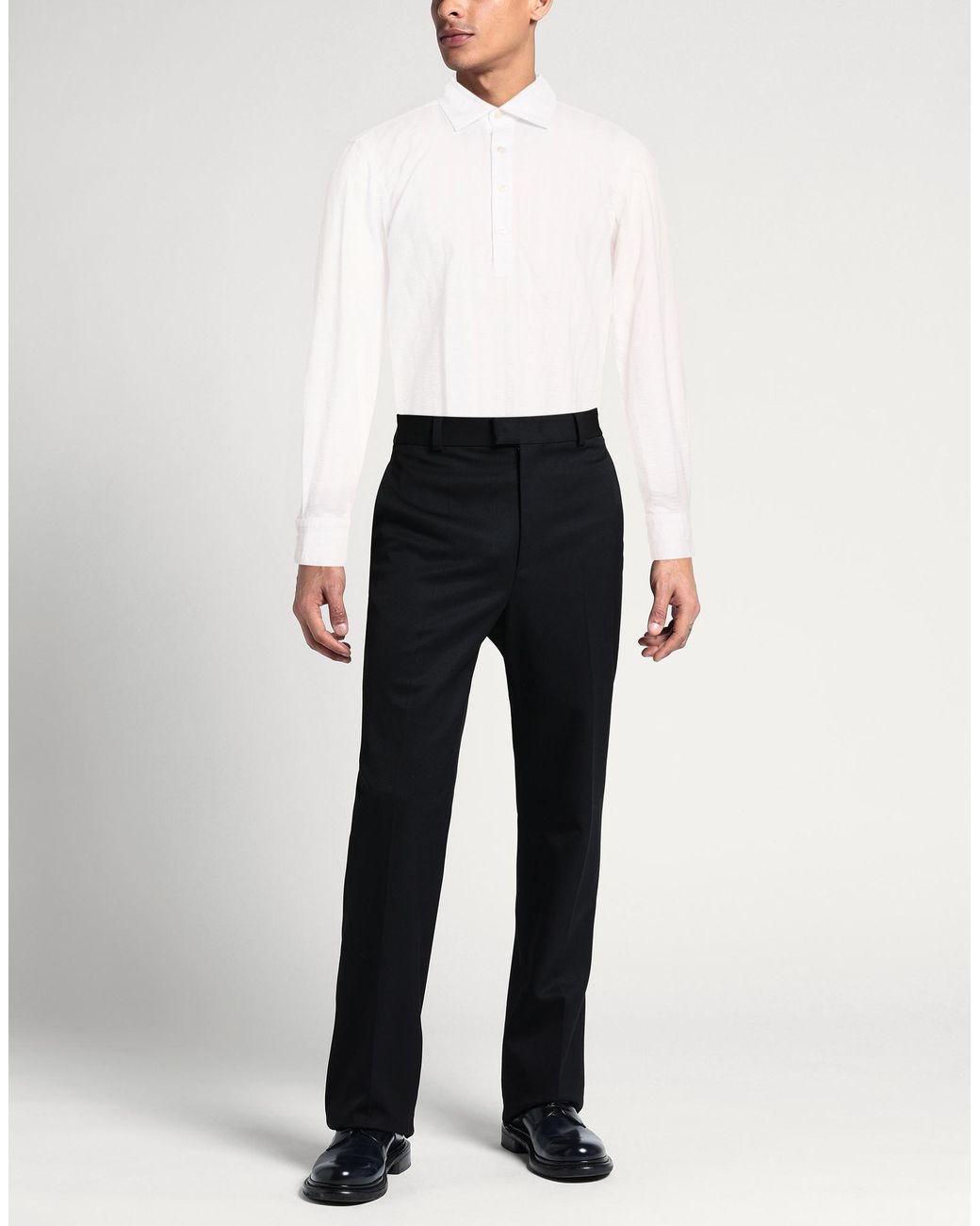 Ghirardelli White Shirt Polyamide, Elastane for men