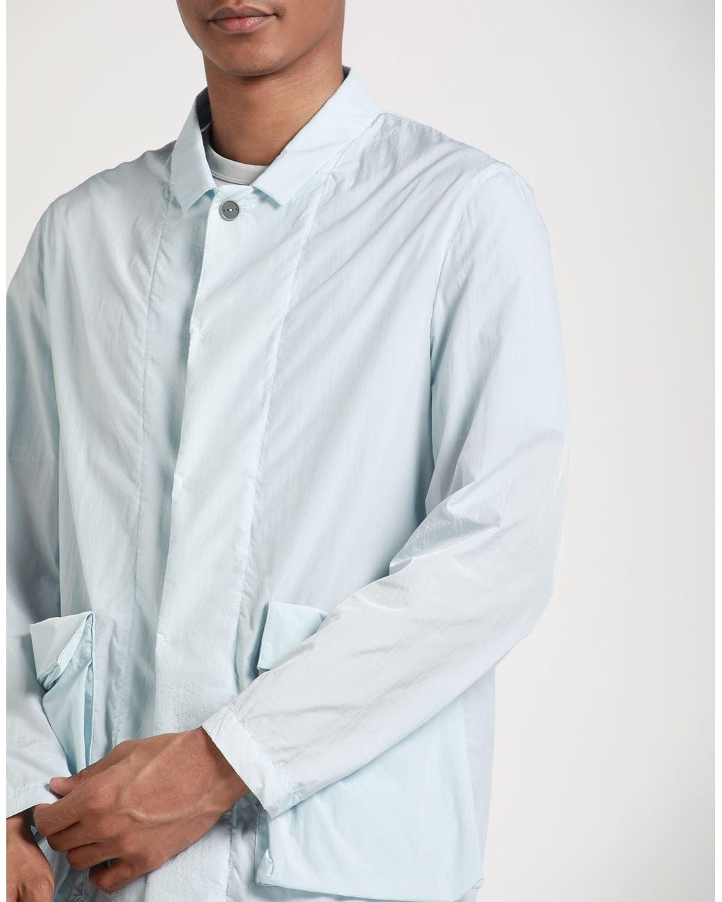 Hevò Blue Jacket for men