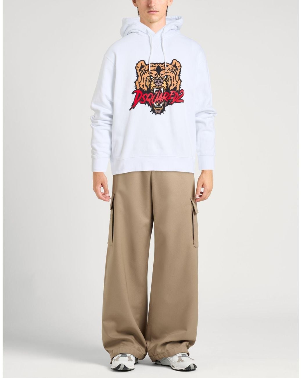 DSquared² White Sweatshirt for men
