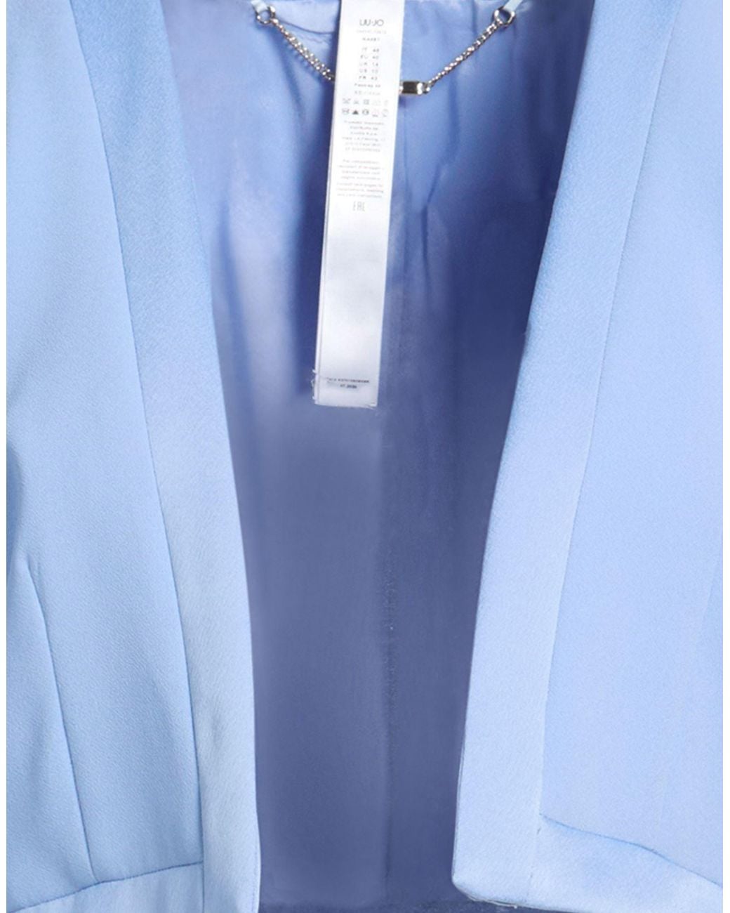 Liu Jo Blue Jacket Polyester