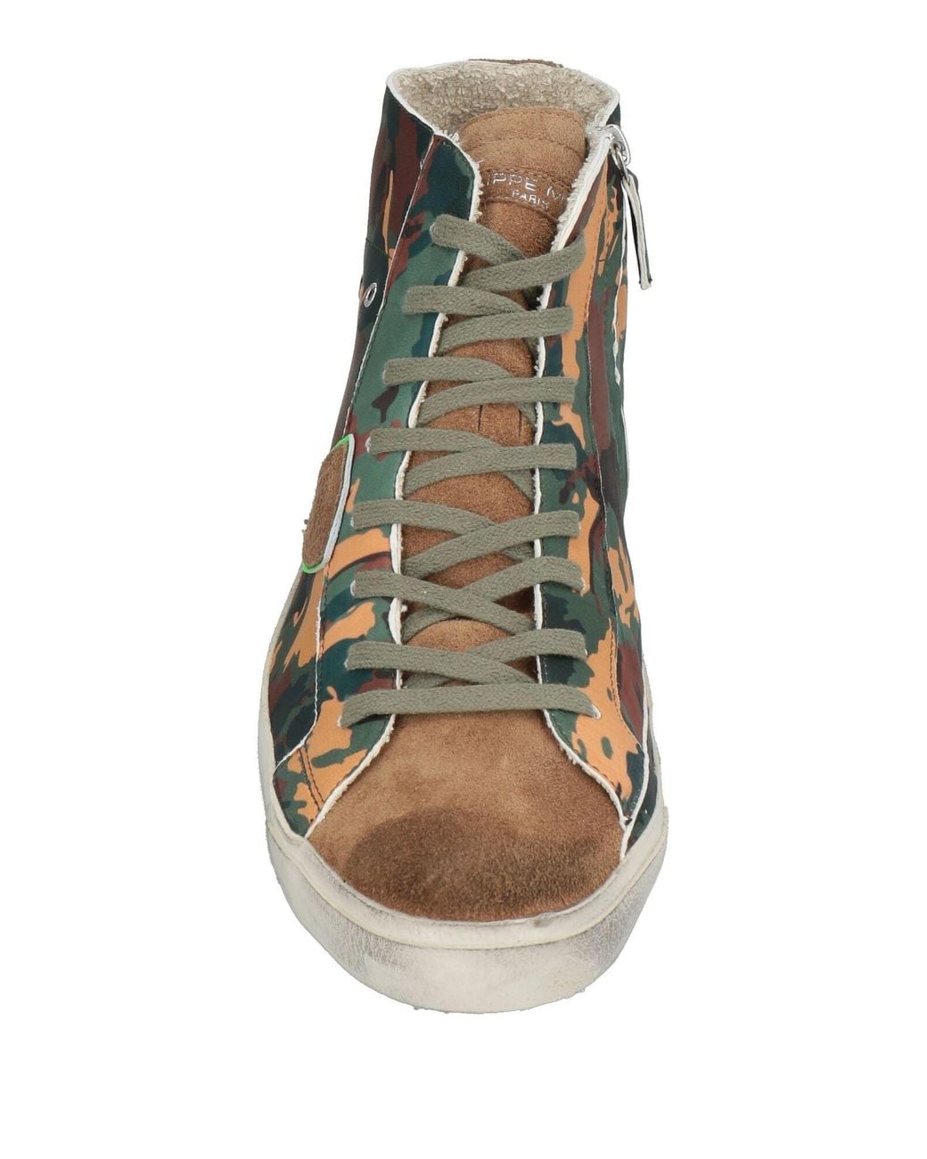 Philippe Model Brown Trainers for men