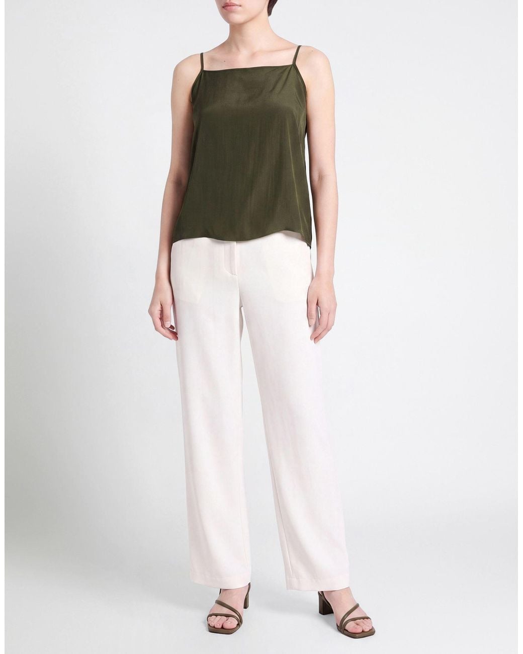 Fabiana Filippi Green Top Acetate, Silk