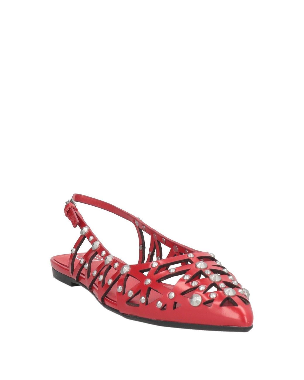 Ballerines Ash en coloris Red
