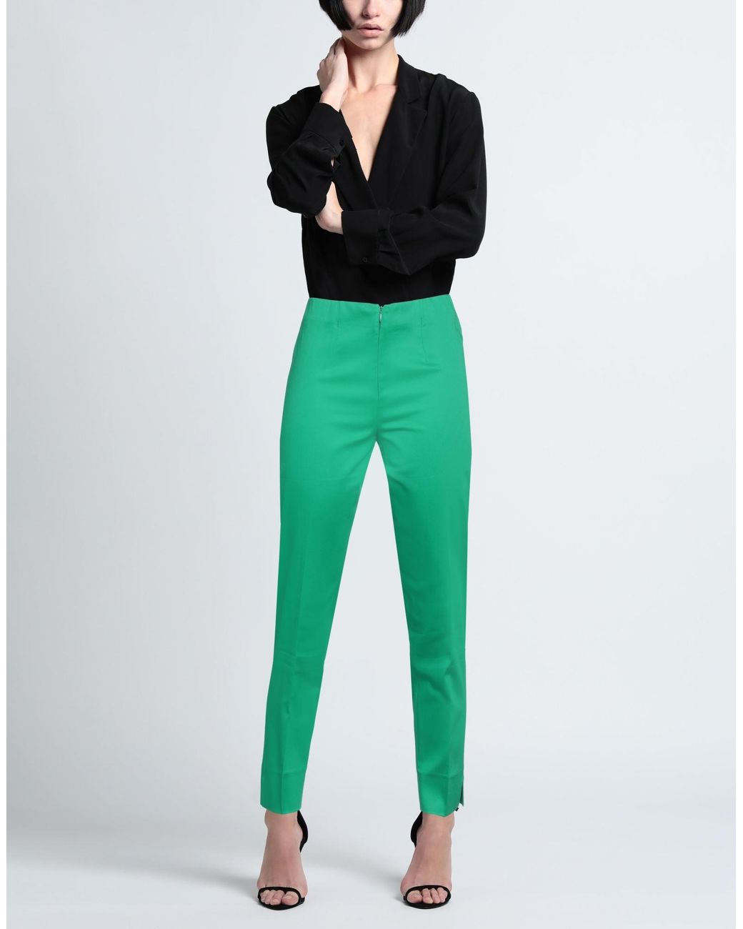 Anneclaire Green Trouser