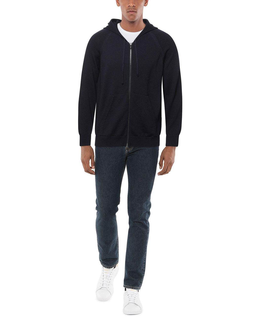 Drumohr Blue Cardigan for men