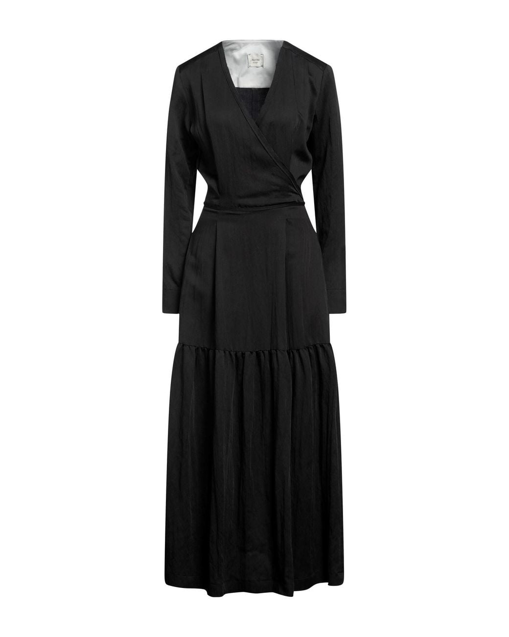 Alysi Black Maxi Dress