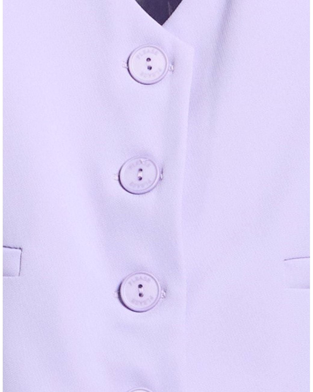 Please Purple Tailored Vests