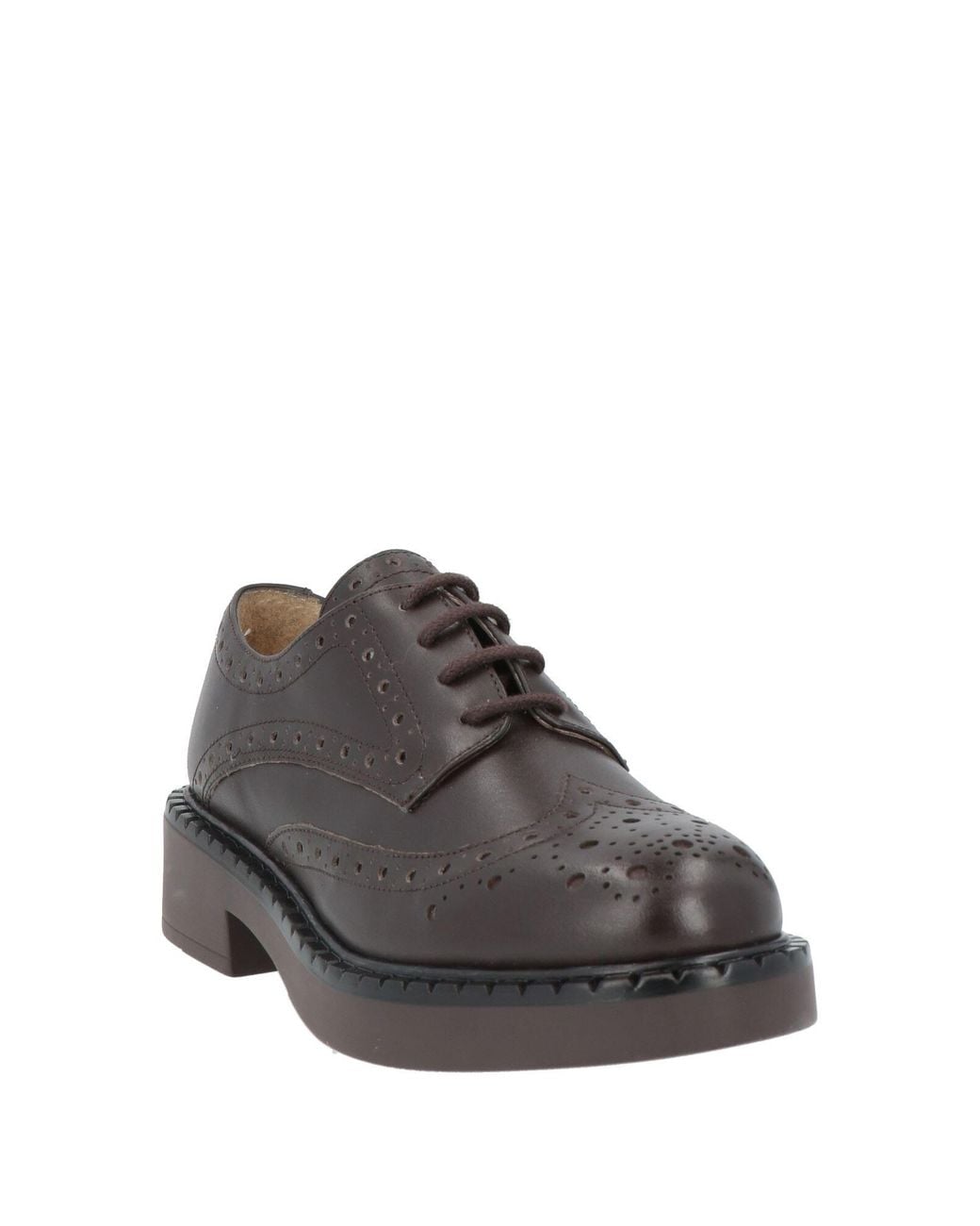 Twinset Brown Schnürschuh