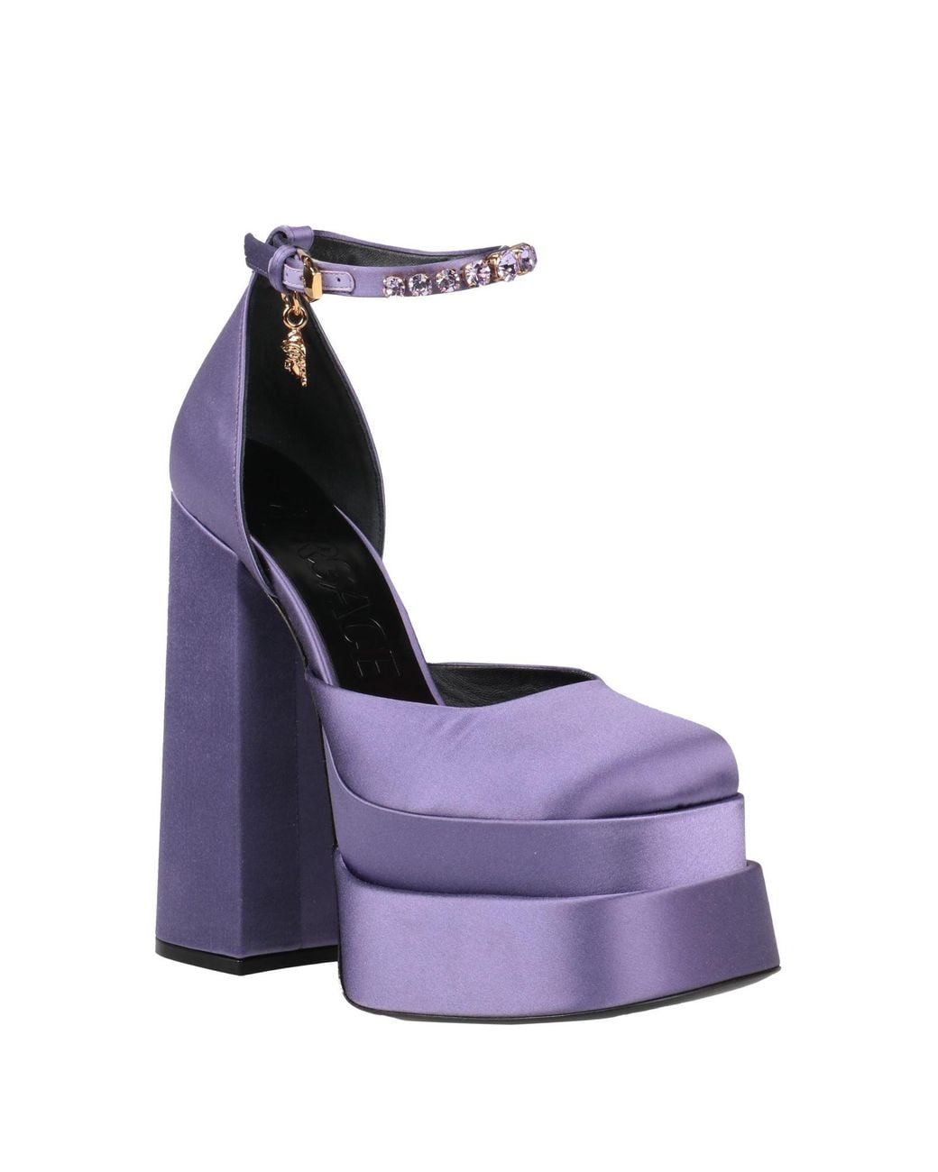 Versace Purple Pumps