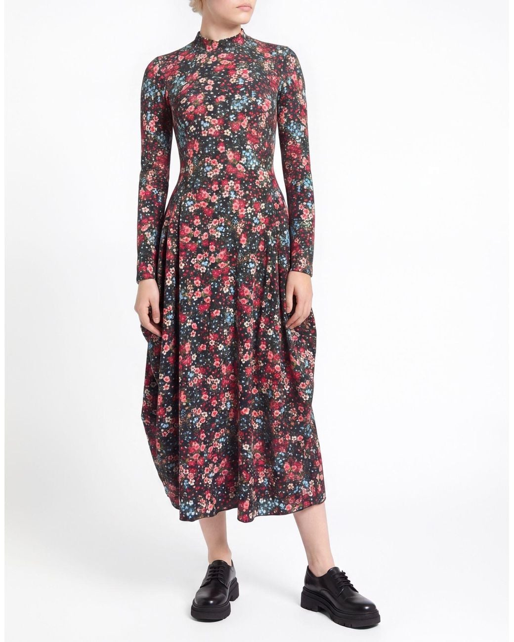 Robe Midi High en coloris Blue