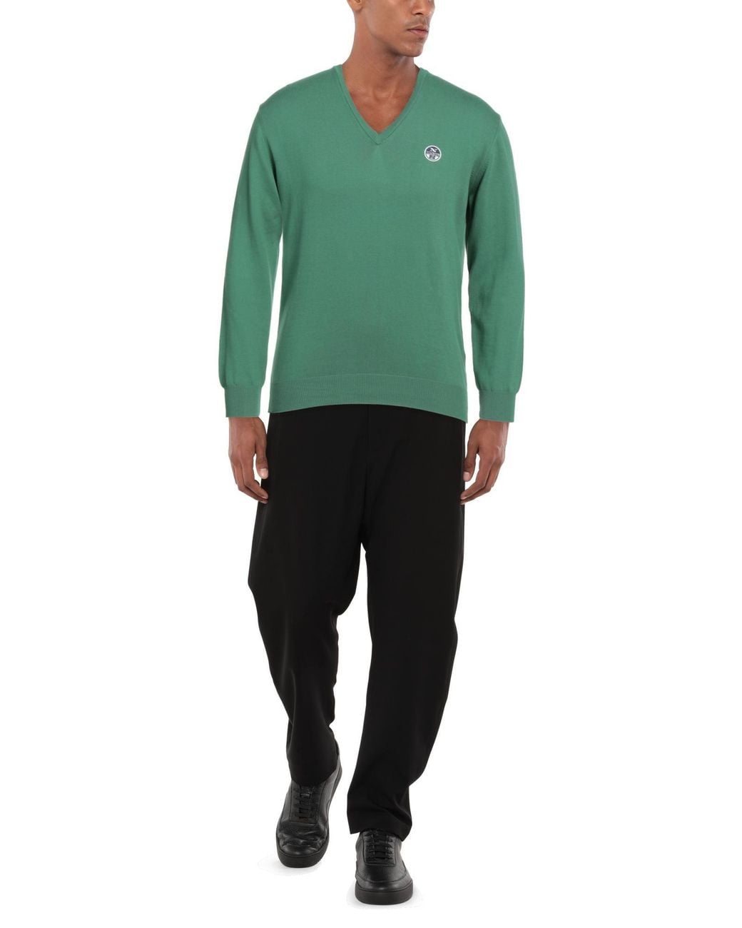 North Sails Green Sweater for men