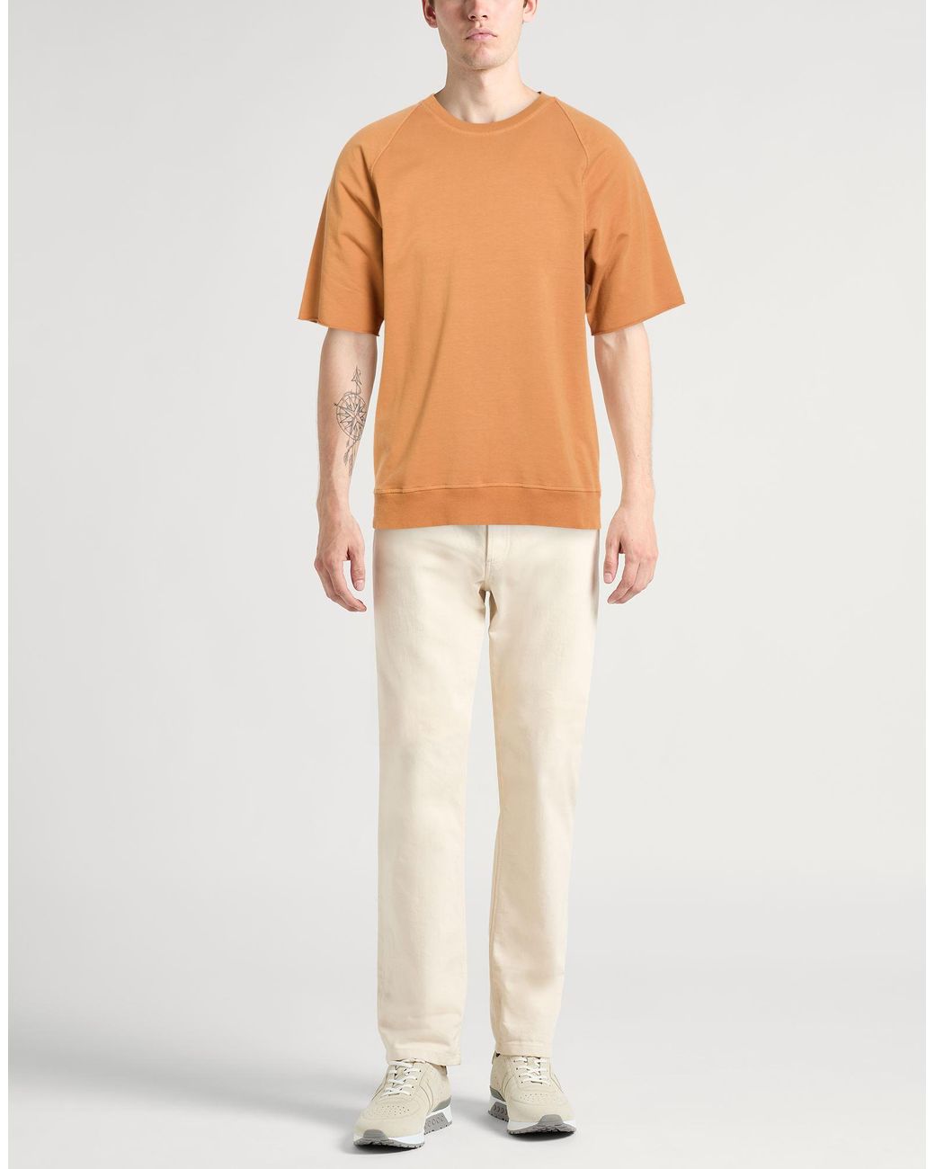 Daniele Fiesoli Orange Sweatshirts for men