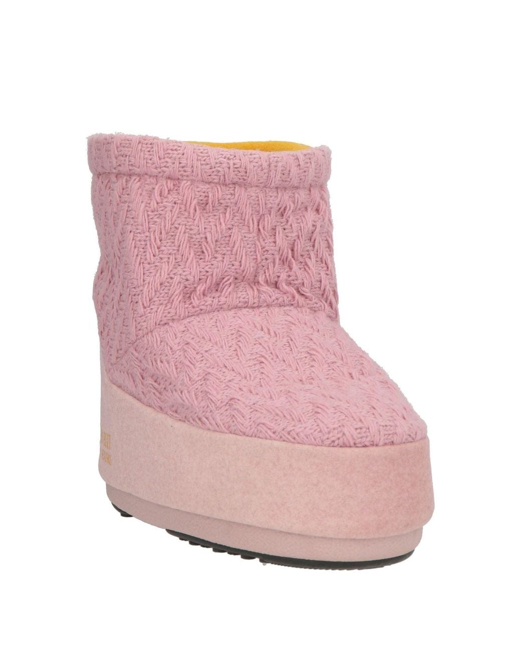 Moon Boot Pink Ankle Boots
