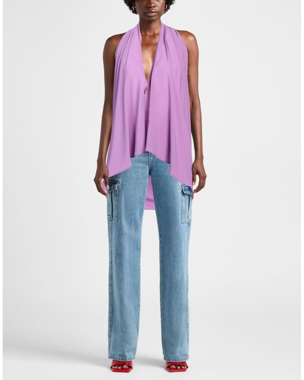 Semicouture Purple Top
