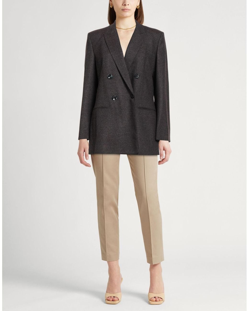Agnona Black Blazers