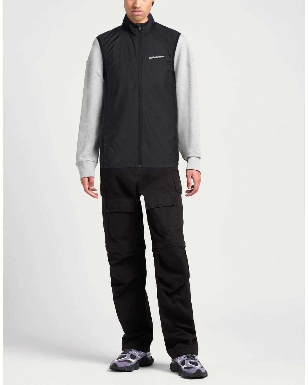 Peak Performance Black Vest Polyester for men