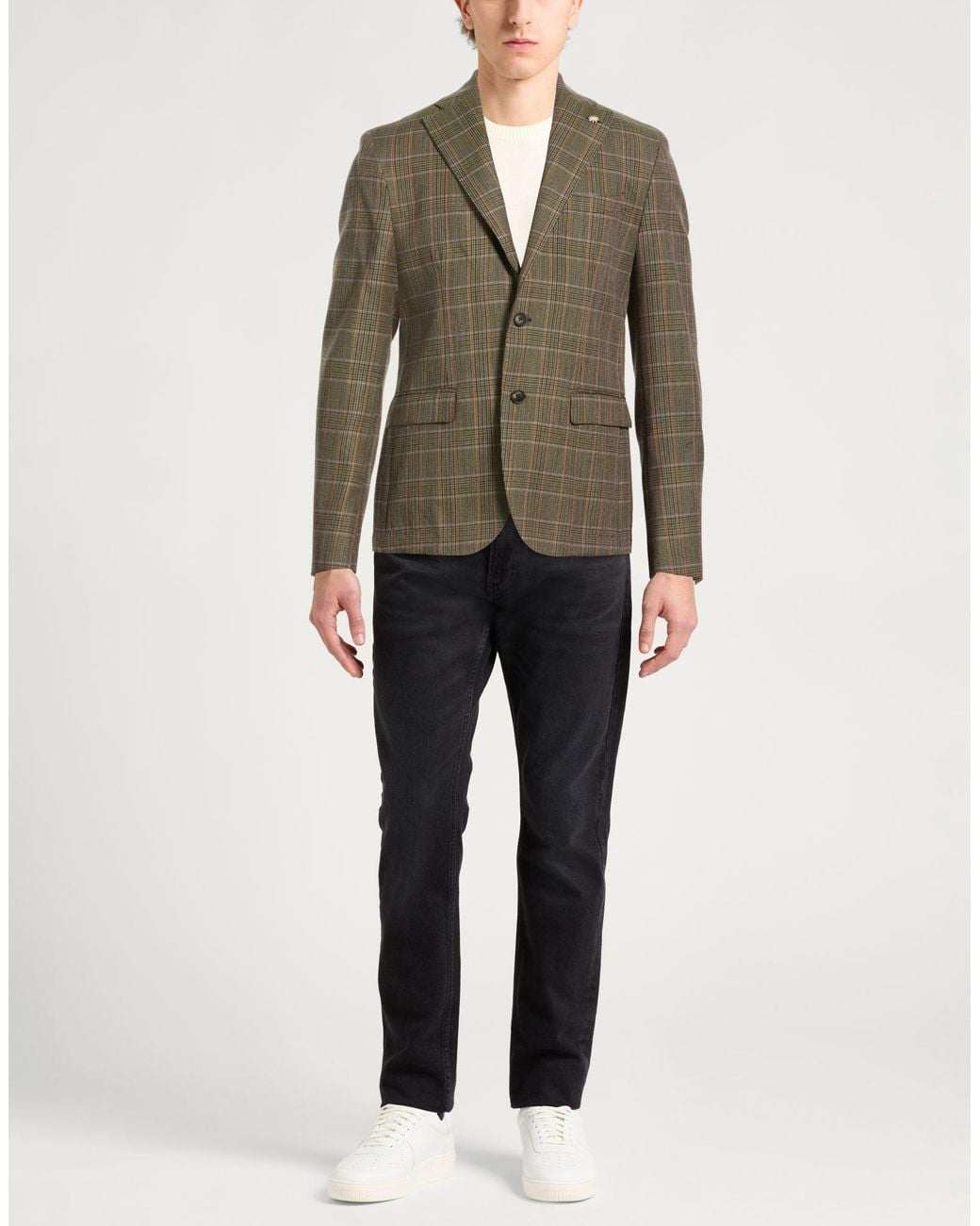Manuel Ritz Green Blazer for men