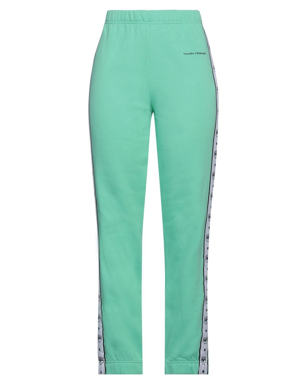 Chiara Ferragni Green Pants