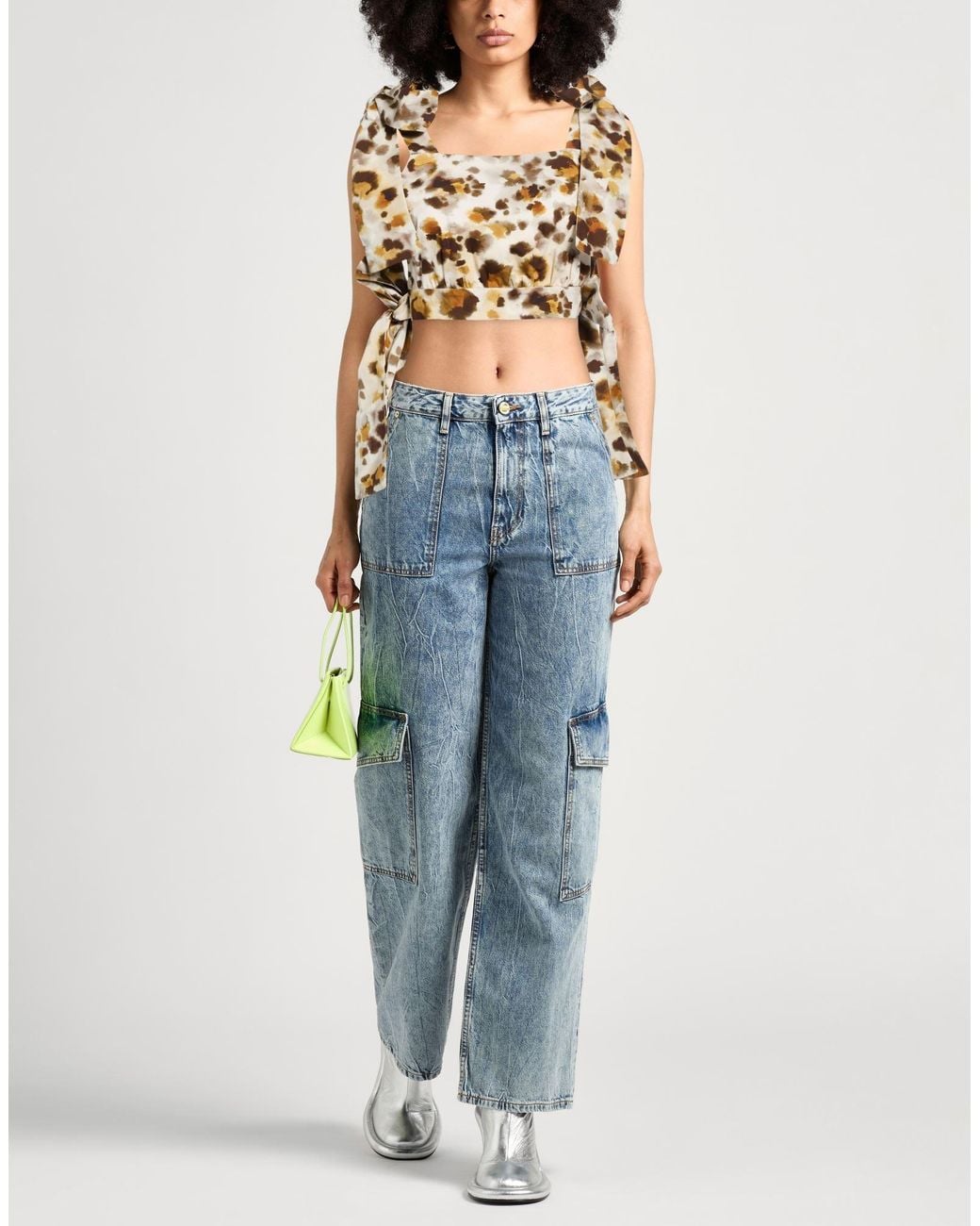 MSGM Natural Top Cotton