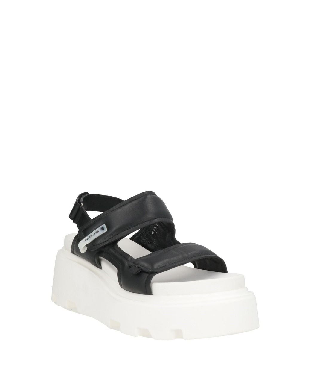 Premiata Black Sandals Leather