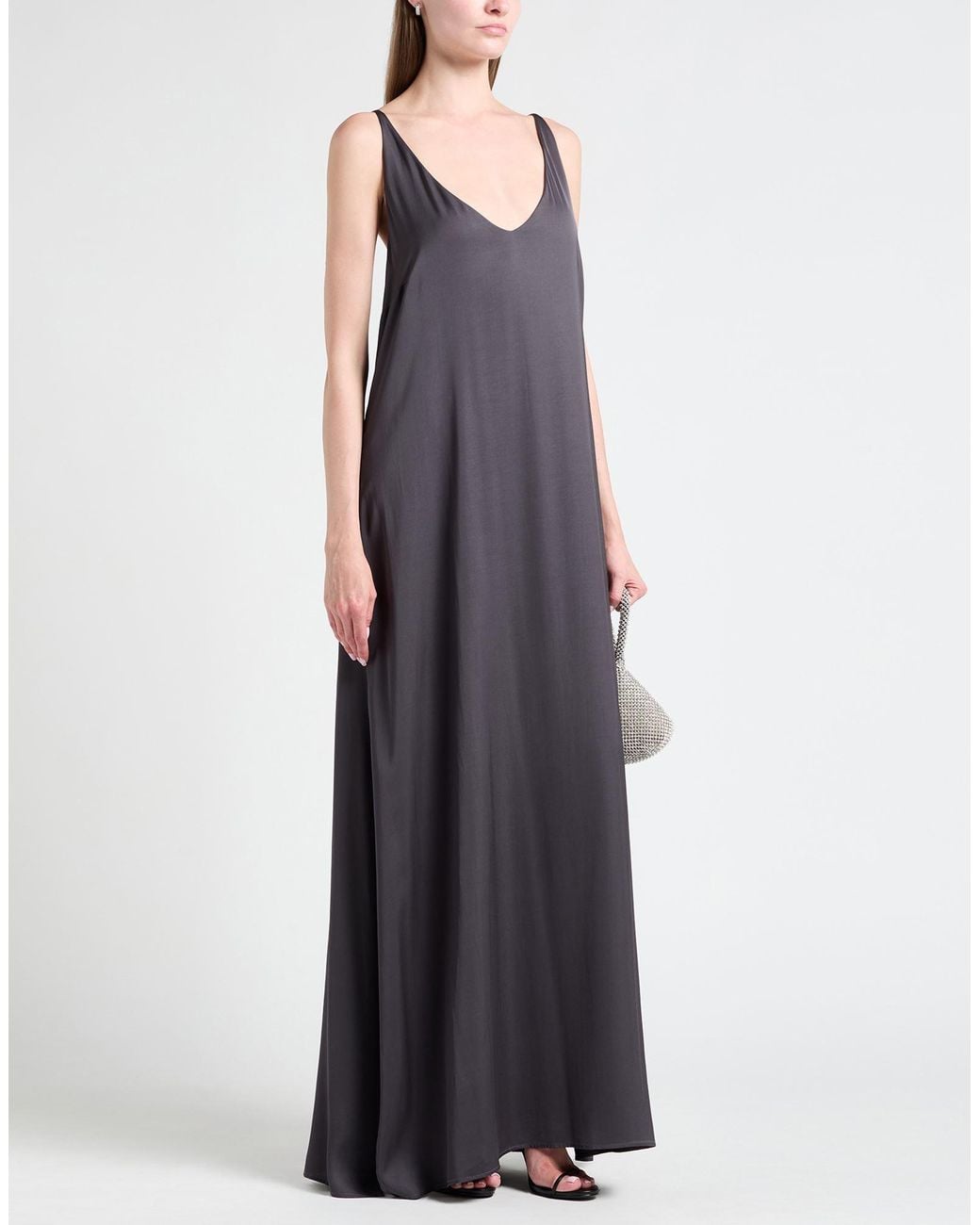 Peserico Purple Maxi Dresses