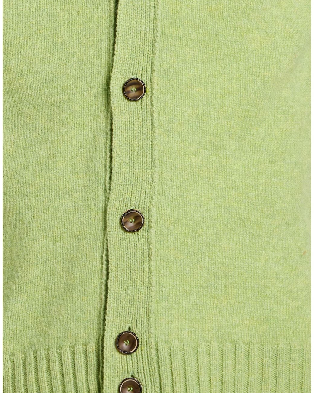 Roda Green Cardigan for men